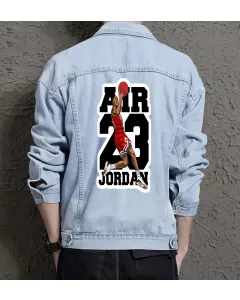 Men's Casual Jean Coat - Gift Idea for Son - Casual Style for Casual Hangouts - Perfect for Graduation - Light Blue - Main View