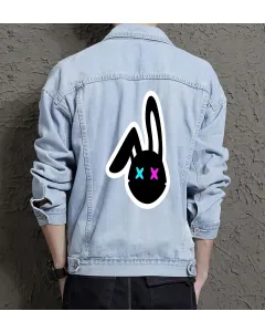 Men's Casual Jean Coat - Perfect Present for Boyfriend - Simple Style - for Everyday Wear - Just Because Gift - Light Blue - Main View