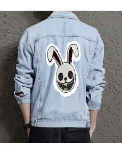 Men's Classic Jean Jacket - for Dad - Chest Pockets for Casual Outings - Great Gift for Back to School Teenagers - Light Blue - Main View