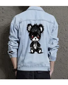 Men's Classic Jean Jacket for Nephew - Great Relaxed Style Gift - Urban Fashion for Father's Day - Fashion-forward Men - Light Blue - Main View