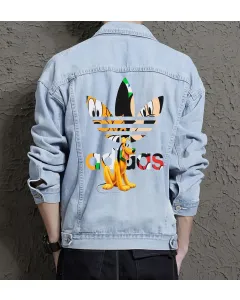 Men's Denim Jacket for Teen Boys - Great Contemporary Style Gift - Outdoor Activities for Thank You Gift - Style-conscious Men - Light Blue - Main View