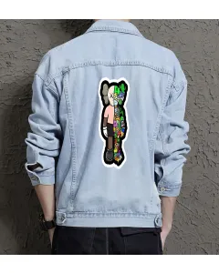 Men's Denim Jacket - Perfect Present for Graduate - Casual Style - for School Wear - Graduation Gift - Light Blue - Main View