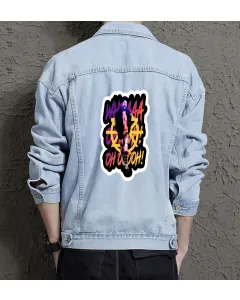 Men's Jean Jacket - Gift Idea for College Student - Simple Style for Social Events - Perfect for New Year - Light Blue - Main View