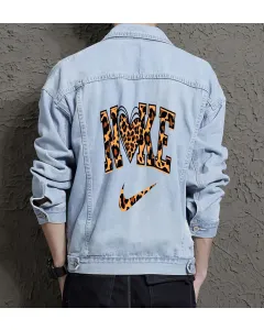 Men's Modern Denim Jacket for Husband - Great Everyday Style Gift - Leisure Activities for Thank You Gift - Active Men - Light Blue - Main View