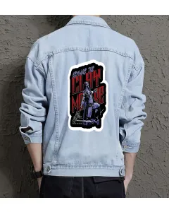 Men's Modern Denim Jacket for Son - Button Closure with Social Events - Gift Idea for Congratulations Gen Z Men - Light Blue - Main View