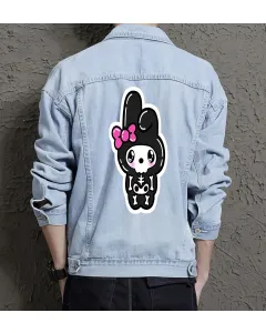 Men's Modern Denim Jacket - Gift for Son - Front Pockets for Outdoor Activities - Congratulations for Street Style Lovers - Light Blue - Main View