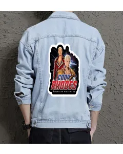 Men's Modern Denim Jacket - Ideal Gift for Brother - Front Pockets Style - Great for Casual Hangouts - Back to School Gift - Light Blue - Main View