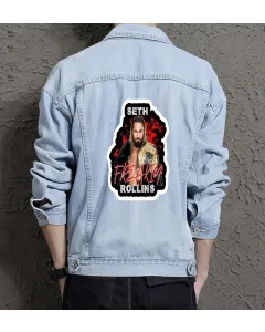 Men's Relaxed Fit Jean Jacket - Gift for Fashion Lover on Versatile Design - Coffee Dates Style for Birthday - Gen Z Men - Light Blue - Main View