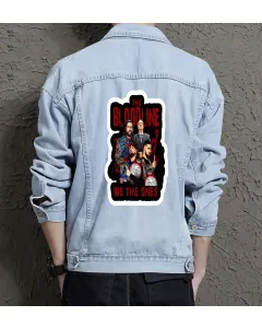 Men's Street Style Denim Jacket - Gift for Boyfriend - Everyday Style for Daily Use - Thank You Gift for Fashion Fans - Light Blue - Main View