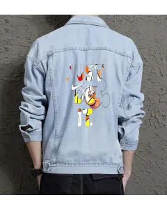Men's Urban Jean Jacket for Nephew - Great Classic Fit Gift - Shopping Days for Back to School - Urban Men - Light Blue - Main View
