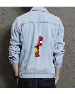Men's Urban Jean Jacket for Young Man - Great Casual Style Gift - Leisure Activities for Father's Day - Modern Men - Light Blue - Main View