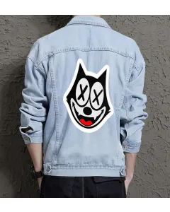 Men's Urban Jean Jacket - for Young Man - Vintage Style for Casual Meetups - Great Gift for Back to School Active Men - Light Blue - Main View