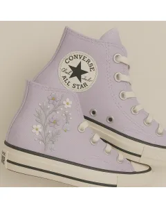 Sparkling Crystal Vine Sneakers for Women – Elegant Style for Weddings, Parties, and Special Occasions – Perfect Gift for Brides - Custom Embroidered - Main View