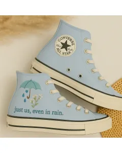 Stylish Sneakers for Women – Comfort for Casual Walks, Outdoor Adventures – Perfect Gift for Fashionistas - Custom Embroidered - Main View