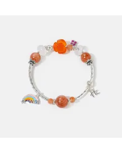 Sunstone Healing Bracelet for Women – Energy Boosting Crystal Jewelry Gift for Confidence, Protection & Positivity –  – Main View