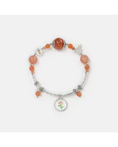 Sunstone Healing Bracelet for Women – Energy Infused Crystal Gift for Calm, Daily Wear & Positive Vibes –  – Main View