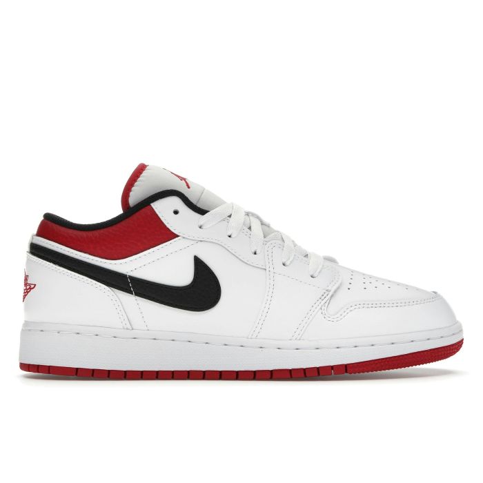 Jordan 1 Low “White Gym Red” GS 553560-118