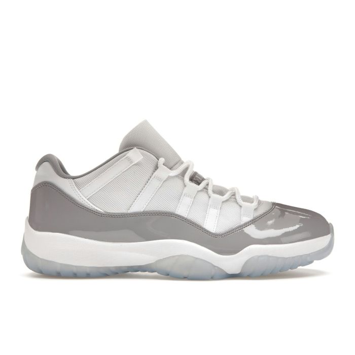 Jordan 11 Retro Low Cement Grey - Sleek Low Top Sneakers