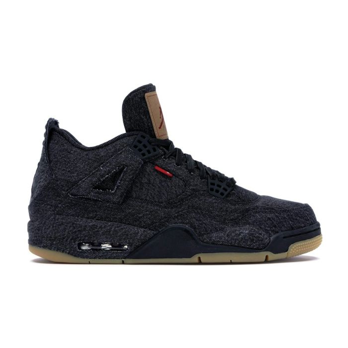 Jordan 4 Retro Levi’s Black - Premium Retro Basketball Sneakers