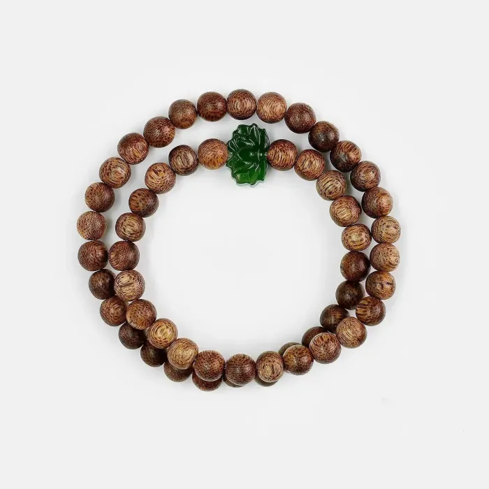 Handcrafted Agarwood Bracelet for Spiritual Souls – Grounding Energy for Daily Wear, Meditation
