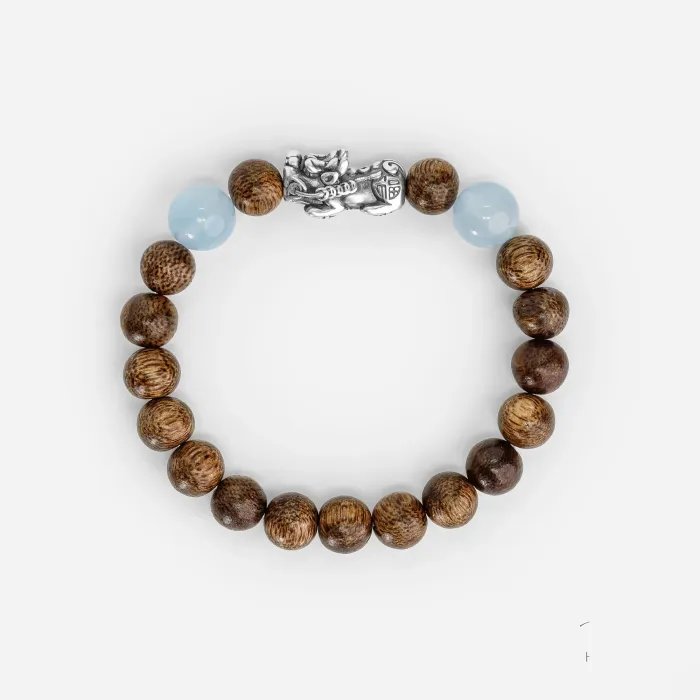 Handcrafted Agarwood Bracelet – Grounding Energy for Meditation, Spiritual Gifts