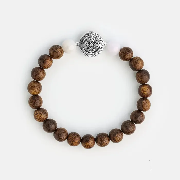 Handcrafted Natural Agarwood Bracelet for Spiritual Gift Buyers – Grounding Energy for Daily Wear, Meditation