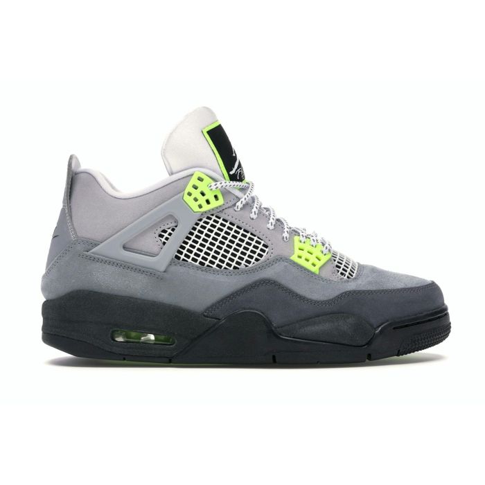 Jordan 4 Retro SE 95 Neon - Vibrant Special Edition Sneakers