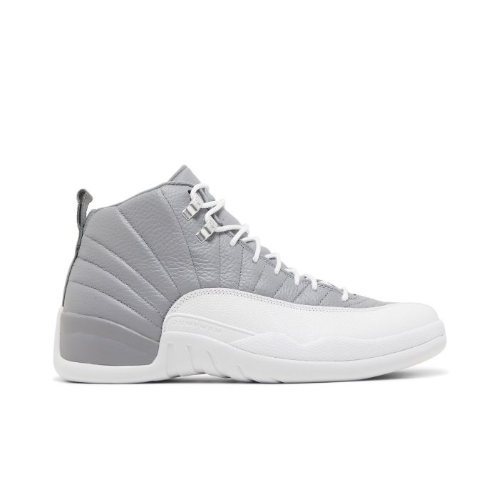Jordan 12 Retro Stealth CT8013-015 | Grey White Premium Retro Sneakers