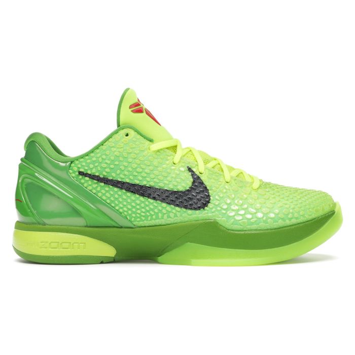 Kobe 6 Protro Grinch - Limited Edition Basketball Sneakers
