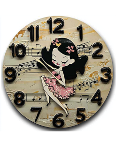 Custom Betty boop, Wooden Wall Clock for Home Decor in Living Room, Kitchen and Kid Decorations Gifts