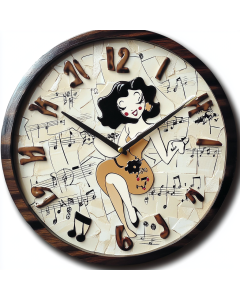 Stylish Betty Boop 3 Custom Wall Clock - Perfect for Home Decor Enthusiasts and Interior Designers - Great for Housewarming and Holiday Gifts!