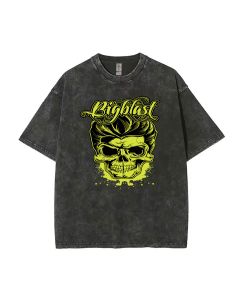 Bigblast () Mineral Wash T-Shirt: Unisex Beach & Casual Shirt - Cool & Classic T-Shirt for Teens - Perfect for Summer & Holidays