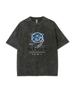 Blessed Unisex Teen T-Shirt - Summer Casual School & Weekend Wear | Gift for Birthdays & Holidays | Men's Flannel & Oversized Style