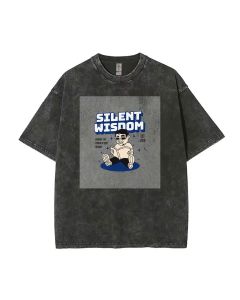 Silent Wisdom Unisex Teen T-Shirt - School & Weekend Casual Wear | Birthday & Holiday Gift | Men's Oversized Flannel Style | Summer