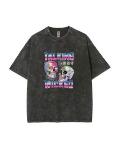 Talking Wicked Unisex Teen T-Shirt - Perfect for School & Weekends | Men's Flannel & Oversized Style | Great Birthday & Holiday Gift!