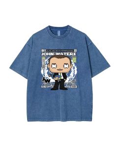 John Waters Mineral Wash T-Shirt - Cool Beach Shirt for Unisex Teens | Classic Tee for Casual Wear, School & Summer | Great Gift for Holidays!