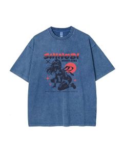 Shinobi Ninja Girl Unisex Teen T-Shirt - Summer Casual for School & Weekends | Birthday & Holiday Gift | Men's Oversized Flannel Style