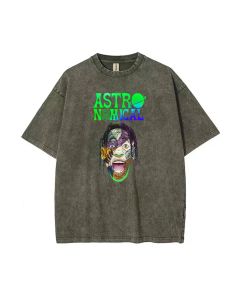 Get Cosmic with Our Astro Mineral Wash T-Shirt - Perfect for Casual, School, and Summer Style - Unisex Teen Beach & Gift T-Shirt