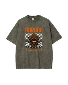 Barong Warrior Spirit Bali Unisex Teen T-Shirt - School & Weekend Casual | Birthday & Holiday Gift | Men's Flannel & Oversized Style