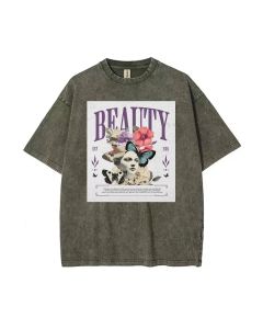 Beauty Unisex Teen T-Shirt - Summer Casual Wear for School & Weekends | Men's Flannel & Oversized Style | Perfect Gift for Birthdays & Holidays