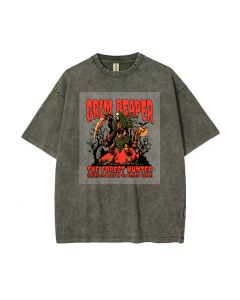 Grim Reaper The Forest Hunter Souls Unisex Teen T-Shirt - Summer Casual & School Wear | Holiday Gift | Men's Flannel & Oversized Style