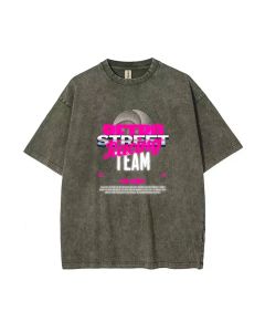 Street Racing Teen T-Shirt - Summer Casualwear for School & Weekends | Birthday & Holiday Gift | Unisex Flannel & Oversized Style