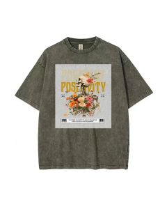 Unlock the Power of Positivity: Mineral Wash T-Shirt for Unisex Teens - Perfect for Casual Wear, School, and More. Cool & Classic Design!