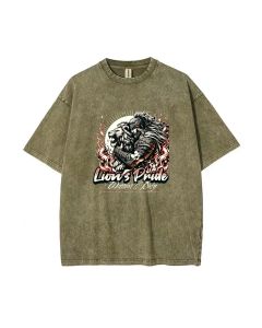 Lions Pride Unisex Teen T-Shirt - Summer Casual Wear for School & Weekends | Birthday & Holiday Gift - Men's Flannel & Oversized Style