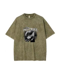 Precious Unisex Teen T-Shirt - Summer Casual Wear for School & Weekends | Birthday & Holiday Gift | Men's Flannel & Oversized Style