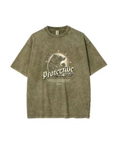 Protective Love Teen T-Shirt - School & Weekend Casual Wear | Birthday & Holiday Gift | Unisex Flannel & Oversized Style for Summer