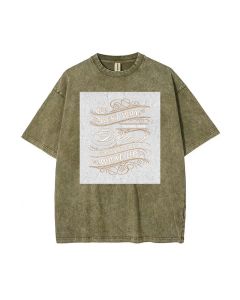 Motivational Mineral Wash T-Shirt: The Best Way To Make Dreams | Unisex Teens' Beach Shirt - Perfect for Casual Wear, School, Gifts and More!