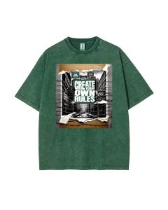 Create Your Own Rules Unisex Teen T-Shirt - Casual School & Weekend Wear | Birthday & Holiday Gift | Men's Flannel & Oversized Style