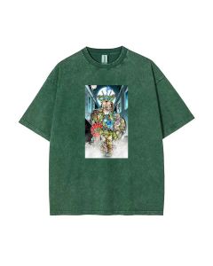 Ninja Turtle Mineral Wash T-Shirt: Cool Beach Shirt for Unisex Teens - Perfect for Casual Wear, School & Gifts - Classic & Stylish Tee!