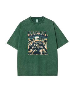 Roadster Radical Unisex Teen T-Shirt - Summer Casual Wear for School & Weekends - Perfect Birthday & Holiday Gift - Men's Flannel & Oversized Style